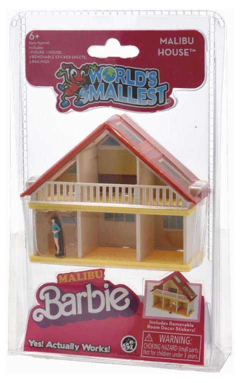 WORLD'S SMALLEST BARBIE DREAM HOUSE-MALIBU giochi-preziosi