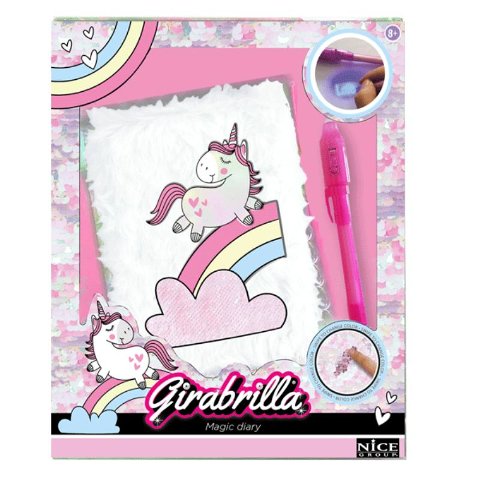 GIRABRILLA UNICORN MAGICO DIARIO nice