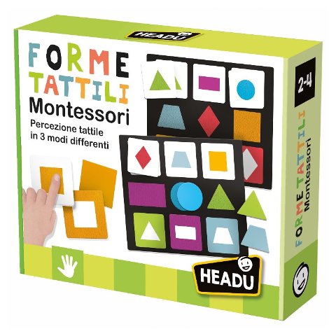 Forme Tattili Montessori headu