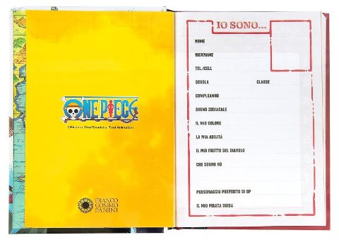 DIARIO STANDARD RED ONE PIECE FRANCO COSIMO PANINI EDITORE
