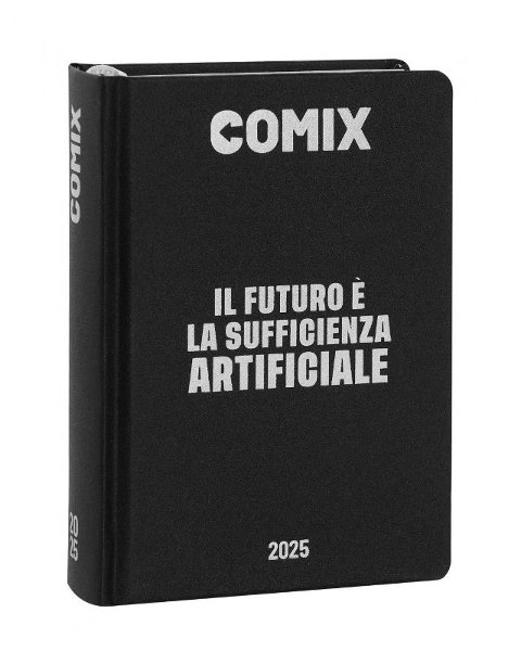 AGENDA COMIX 16M STD BLACK&SILVER FRANCO COSIMO PANINI EDITORE