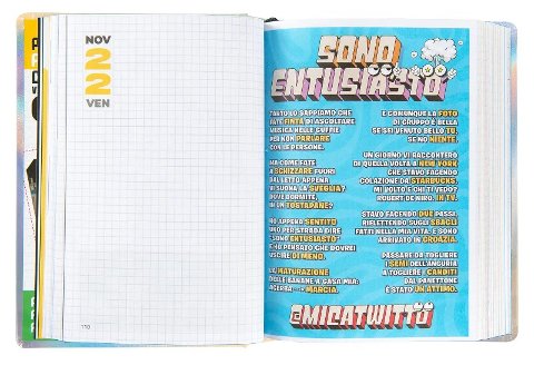 AGENDA COMIX 16M MINI HOLO FRANCO COSIMO PANINI EDITORE