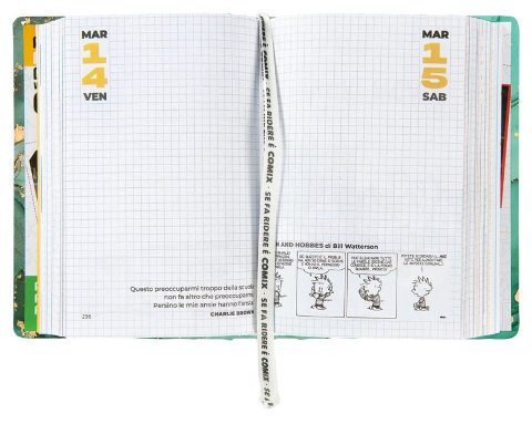 AGENDA COMIX 16M MINI FLUID MARBLE FRANCO COSIMO PANINI EDITORE