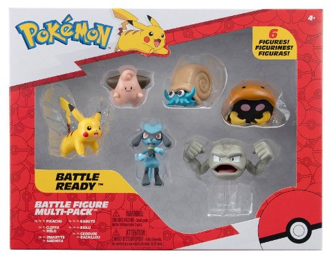 Pokemon confezione deluxe 6 personaggi (Assortimento) 4 Rei Toys SRL
