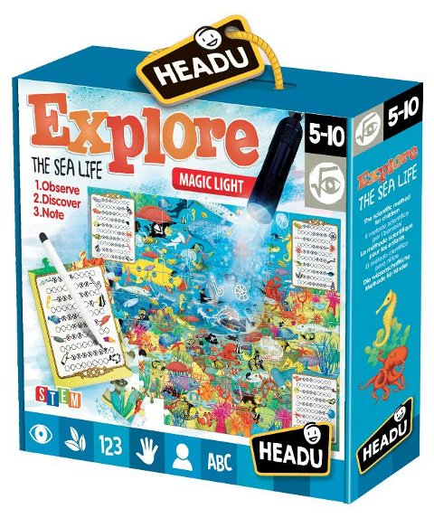 Puzzle Explore the Sea Life headu