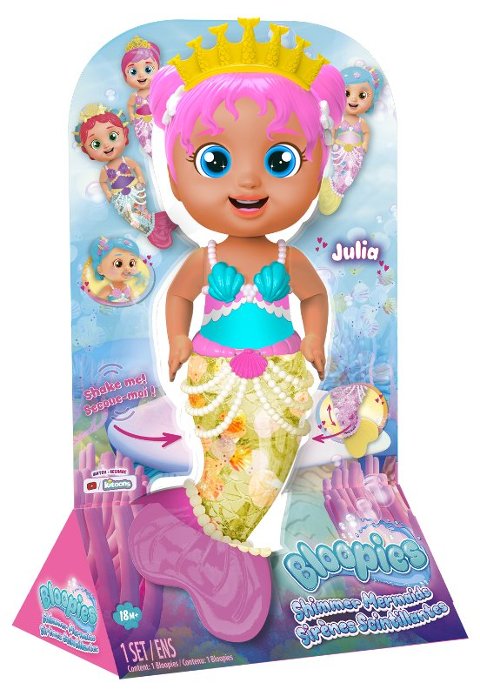BLOOPIES SHIMMER MERMAIDS ASST. 4 imc