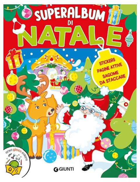 LIBRETTO SUPERALBUM DI NATALE - GIUNTI EDITORE (LIBRI DI NATALE) Giunti Editore S.P.A. (libretti per bambini)