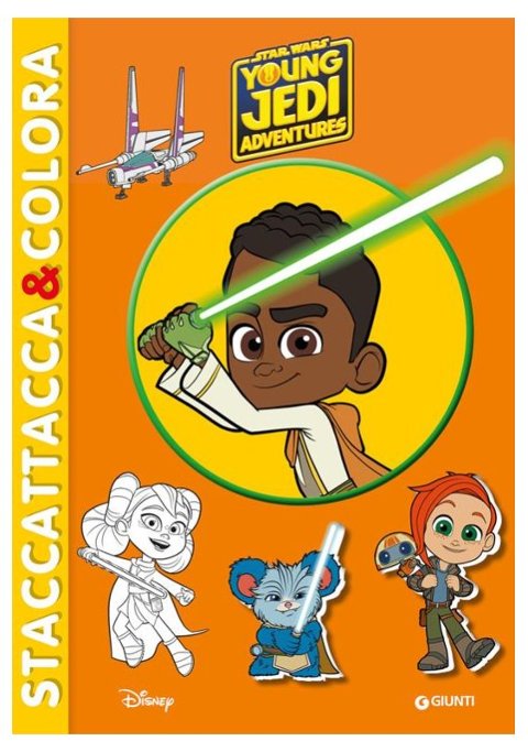 YOUNG JEDI STACCATTACCA&COLORA (WALT DISNEY LUCAS) Giunti Editore S.P.A. (libretti per bambini)