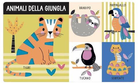 GLI ANIMALI (EDIZIONI DEL BORGO - PRIMI LIBRI TOCCA E SENTI) Giunti Editore S.P.A. (libretti per bambini)