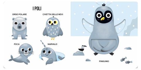 LIBRO ANIMALI SELVAGGI MUOVI E SCOPRI (EDIZIONI DEL BORGO) Giunti Editore S.P.A. (libretti per bambini)