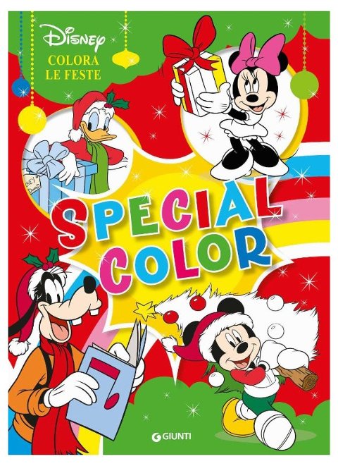 LIBRETTO COLORA LE FESTE SPECIAL COLOR - WALT DISNEY (MAXI SUPERCOLOR) Giunti Editore S.P.A. (libretti per bambini)