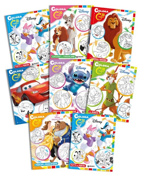 30 MINUTI DA COLORARE Giunti Editore S.P.A. (libretti per bambini)