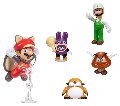 SUPERMARIO PERSONAGGI 6CM Jakks Pacific