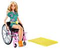 Barbie Sedia a Rotelle mattel