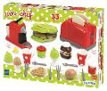 Maxi Set per la Colazione con tostapane, macchina del caffe' e piastra waffle smoby