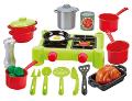 100% Chef Set stoviglie da cucina con fornello 21 pz Simba