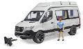 MB Sprinter camper con personaggio bruder