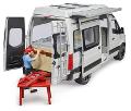 MB Sprinter camper con personaggio bruder