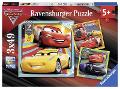 Puzzle 3x49 pz Cars 3 ravensburger