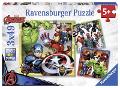 Puzzle 3x49 pz Avengers ravensburger