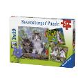 Puzzle 3x49 pz Gattini ravensburger