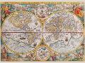 Puzzle 1500 pz Mappamondo storico ravensburger