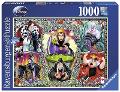 Puzzle 1000 pz Le cattive Disney ravensburger