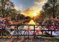 Puzzle 1000 pz Biciclette ad Amsterdam ravensburger