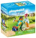 PAZIENTE CON SEDIA A ROTELLE playmobil