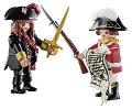 PIRATA E SOLDATO DELLA MARINA REALE (DUO PACK) playmobil