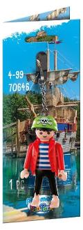 KEY RING PIRATE RICO playmobil