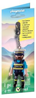 KEY RING POLICEMAN playmobil