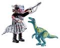 VELOCIRAPTOR E CACCIATORE playmobil