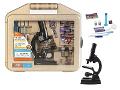 SET VALIGETTA MICROSCOPIO METALLO 100-600-1200 X - 48 PZ Distributori Giocattoli (importazione)