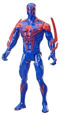 SPIDERMAN NUOVO UNIVERSO 2 MOVIE DELUXE TITAN SPIDERMAN 2099 30CM hasbro