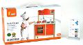 CUCINA LEGNO CM 54X30X83 CON ACCESSORI Distributori Giocattoli (importazione)