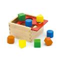 SCATOLA CM 13X13X8 CON 4 INCASTRI E 8 FORME Distributori Giocattoli (importazione)