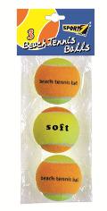 BEACH TENNIS BALLS PRO in busta 3 pz Mandelli (ex SportImport)