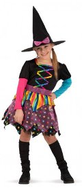 COSTUME STREGHETTA MULTICOLOR TG.V IN BUSTA C/GANCIO carnival-toys