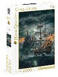 PUZZLE 1500 PZ The Pirate ship clementoni