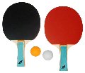 SET P/P PLAY 2 racchette+2 palle Mandelli (ex SportImport)