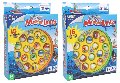 GIOCO PESCA B/OC/15PESCI SCATOLA 2 COL Globo (importazione)