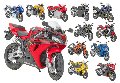 WELLY MOTO STRADA LICENZ SCALA 1:18 12ASS 24PZ/D-B Globo (importazione)