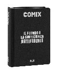 AGENDA COMIX 16M STD BLACK&SILVER FRANCO COSIMO PANINI EDITORE