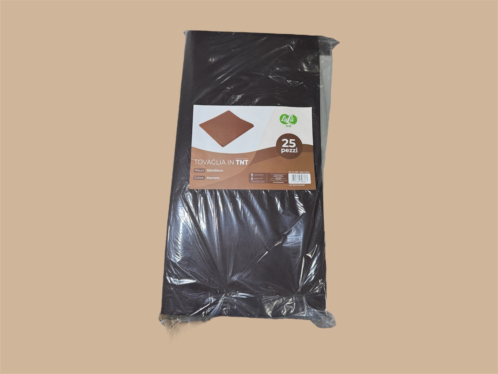 TOVAGLIA TNT 100x100, 4 CONFEZIONI x 25 PZ lulú