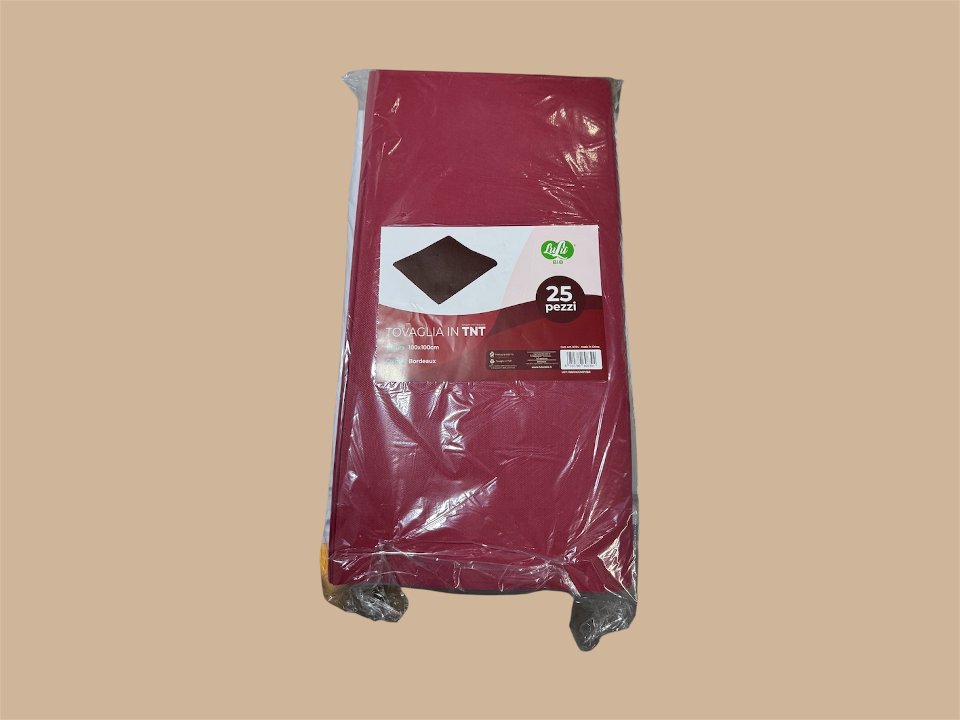 TOVAGLIA TNT 100x100, 4 CONFEZIONI x 25 PZ lulú