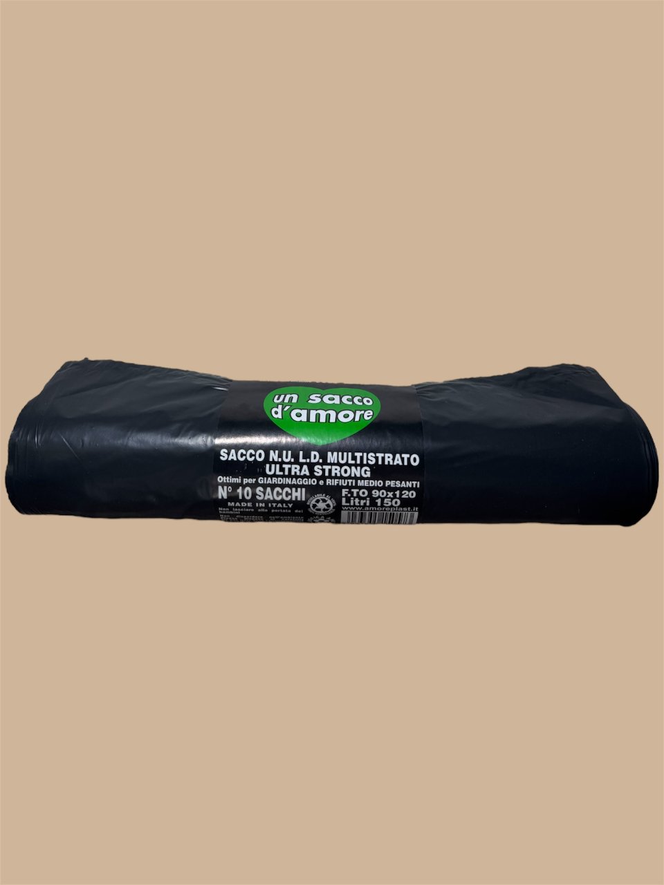 SACCHI SPAZZATURA 90x120 (ROTOLO), 12 CONFEZIONE DA 10 PZ