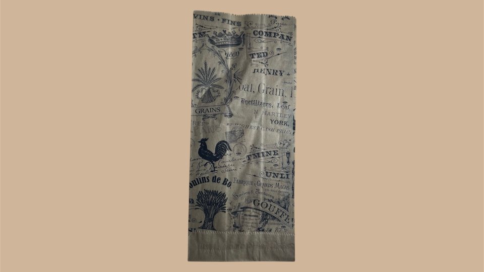 SACCHETTO IN CARTA ANTIGRASSO, 1000 PZ Leone Vintage