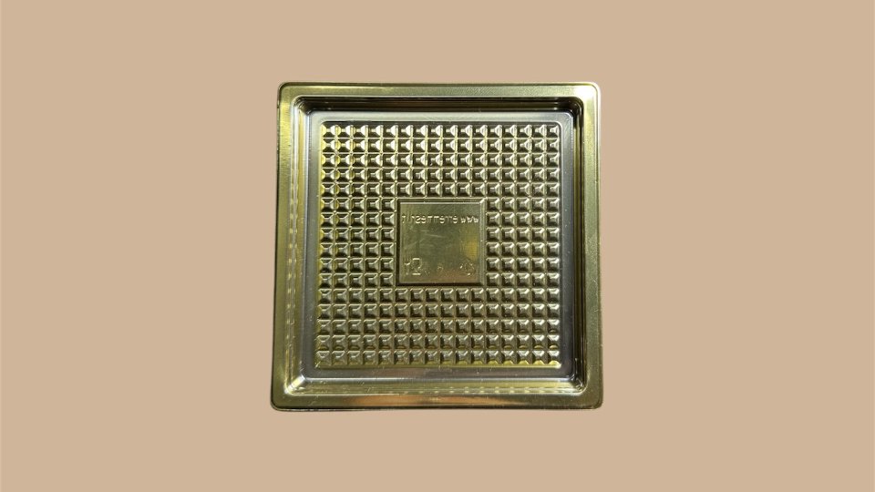 VASSOI MONOPORZIONE 9X9, 6 CONFEZIONI DA 100 PZ Mpm