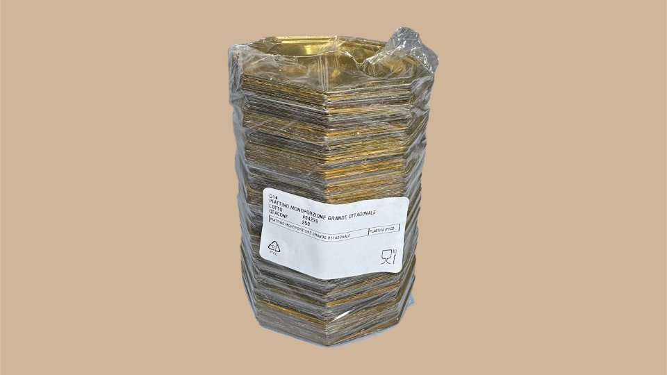 SOTTOTORTA OTTAGONALE DIAMETRO 14, 250 PZ Scatolificio Venezia